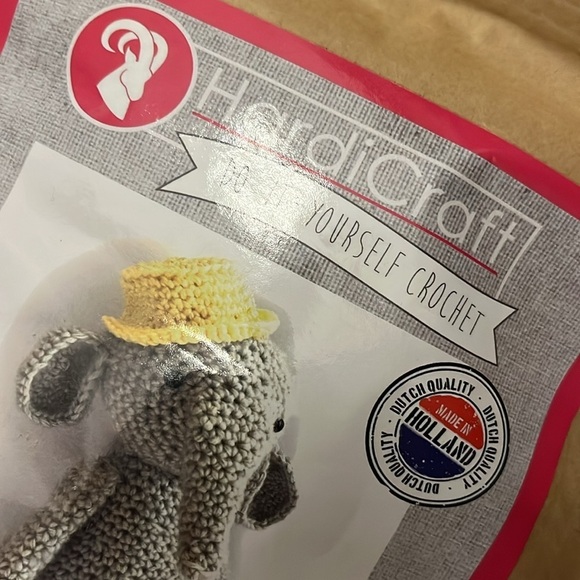 HardiCraft DIY Crochet Kit “Billy Elephant” New Netherlands - Picture 4 of 4